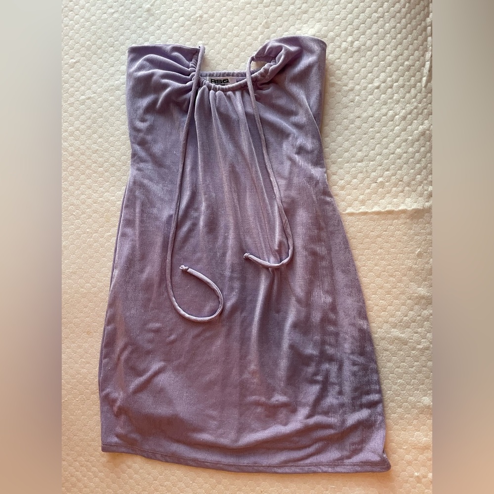 PURPLE MINI DRESS